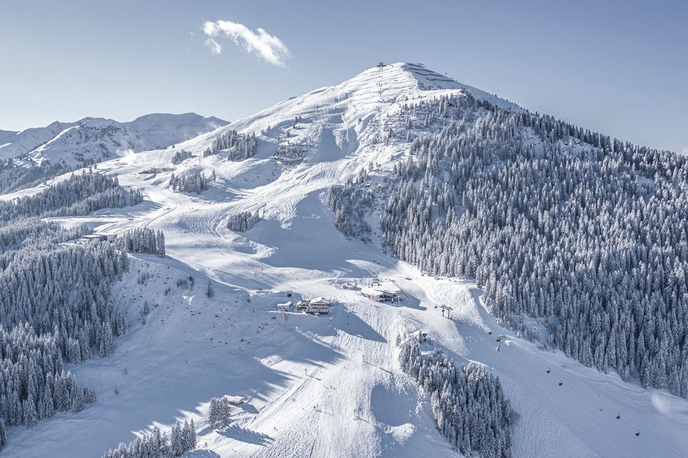 Stunning views of the ski area