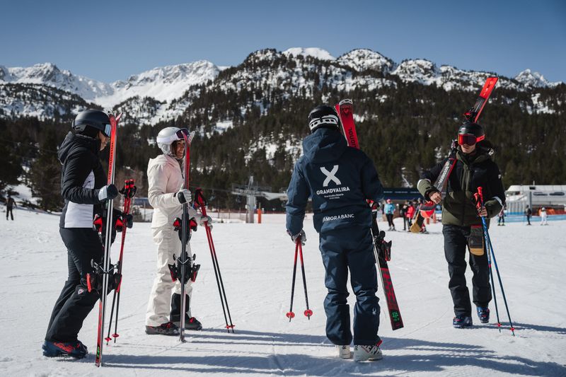 What is it like skiing in Andorra in March?